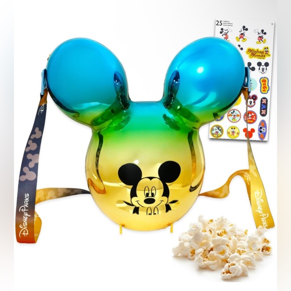Disney Handbags - Disney Park Mickey Mouse Popcorn Bucket Collectable Bag